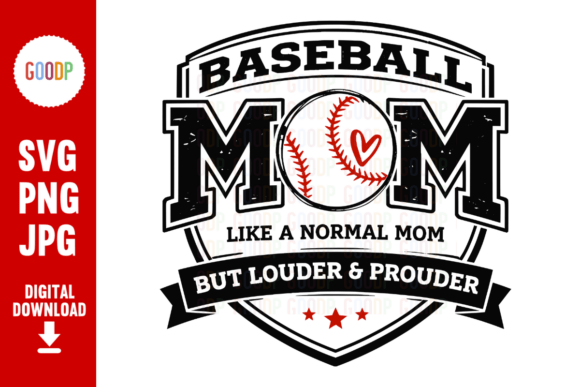 A Bold Baseball Mom Graphic for Editorial Design