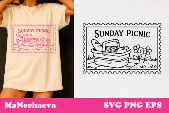 A Designer's Take on the Sunday Picnic Stamp