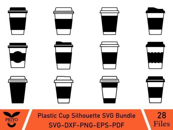 A Graphic Designer Reviews the Plastic Cup Silhouette SVG Bundle