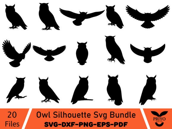 A Versatile Owl SVG Bundle for Crafters and Illustrations
