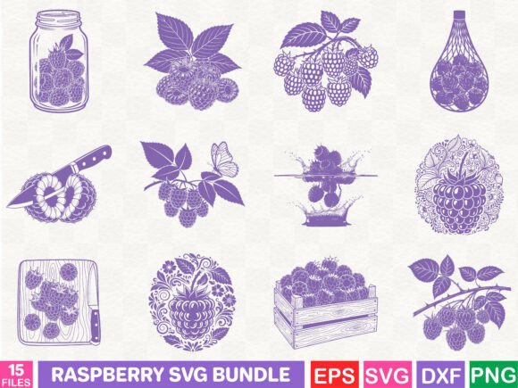Crafting with the Raspberry SVG Bundle: A Graphic Designer's Review
