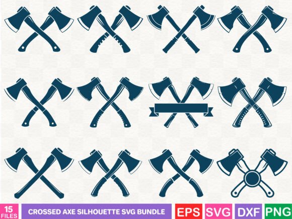 Crossed Axe Graphics: A Rustic Silhouette Bundle Review