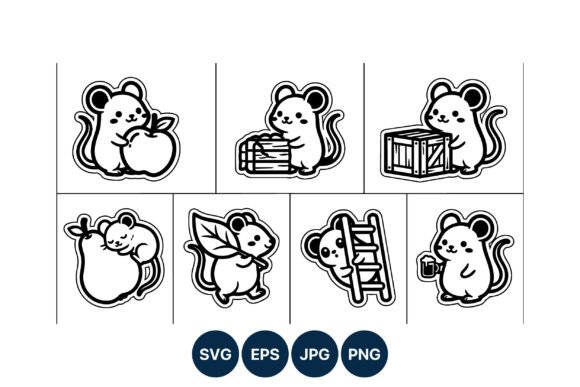 Cute Mouse Vector Graphics: From Asset to Sellable Products
