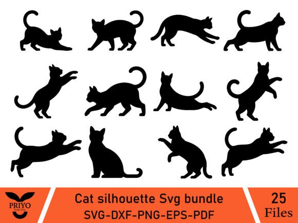 Essential Cat Graphics for Creative Product Sellers