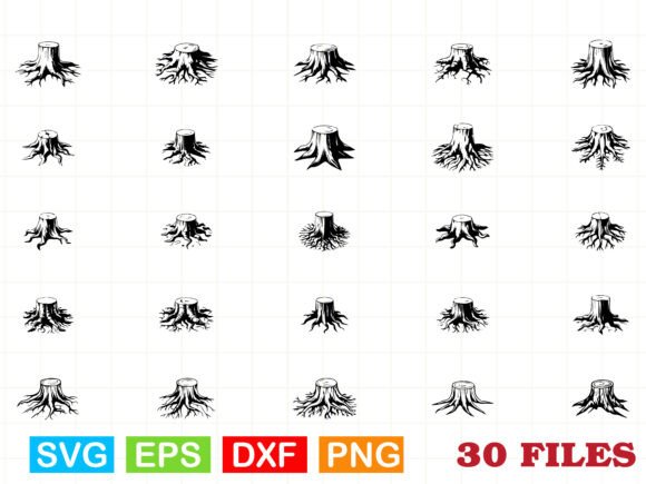 From Forest to Digital: A Designer's Review of a Tree Stump SVG Bundle