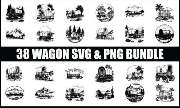 Handmade Product Review: Wagon Graphics Bundle for Crafters