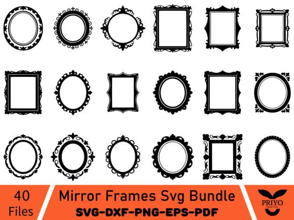 Mirror Frames SVG Bundle: A Designer’s Hands-On Review