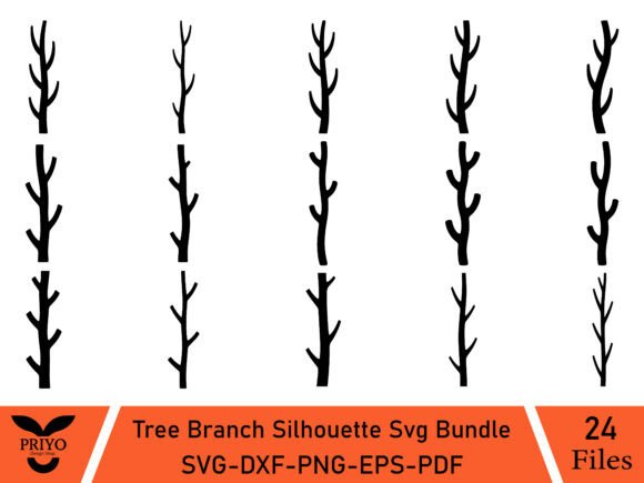 Reviewing the Tree Branch Silhouette SVG Bundle