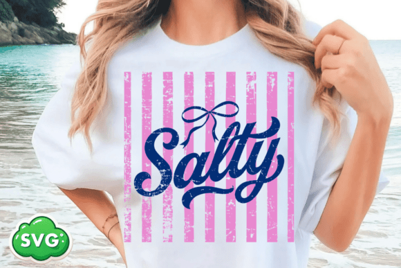 Salty Graphics: A Stylized Asset for T-Shirt Designs